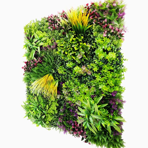 Mur vegetal artificiel brise vue Wood Colors