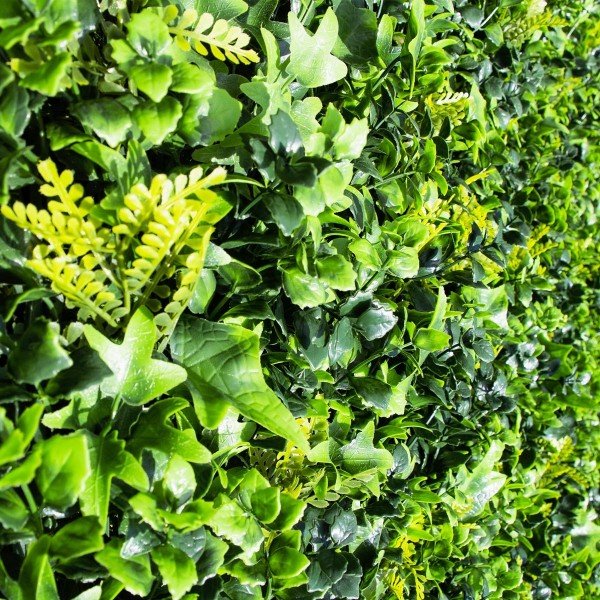 Brise Vue Feuillage Artificiel Mur végétal artificiel - Côté Clôture