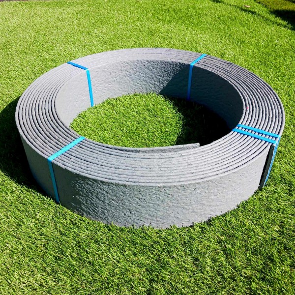 Bordure Jardin PVC Recyclé pour les bords de gazon synthétique